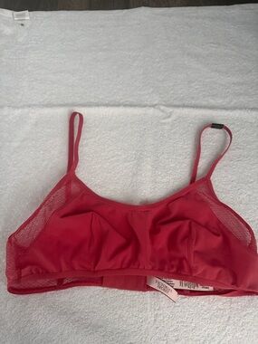 Victoria's Secret Pink Wireless Bralette with Mesh Panels